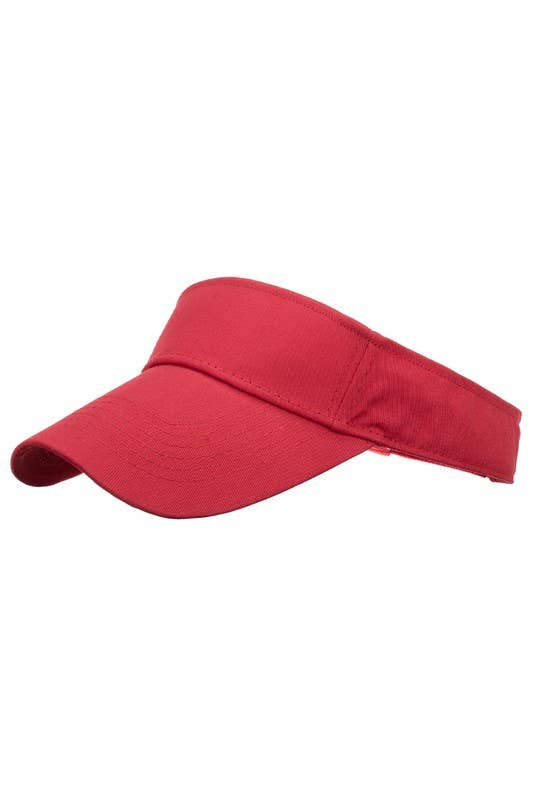 Women Simple Summer Suncap Visor_Cwah0025