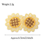 Vintage Childrens Sunflower Hair Clip