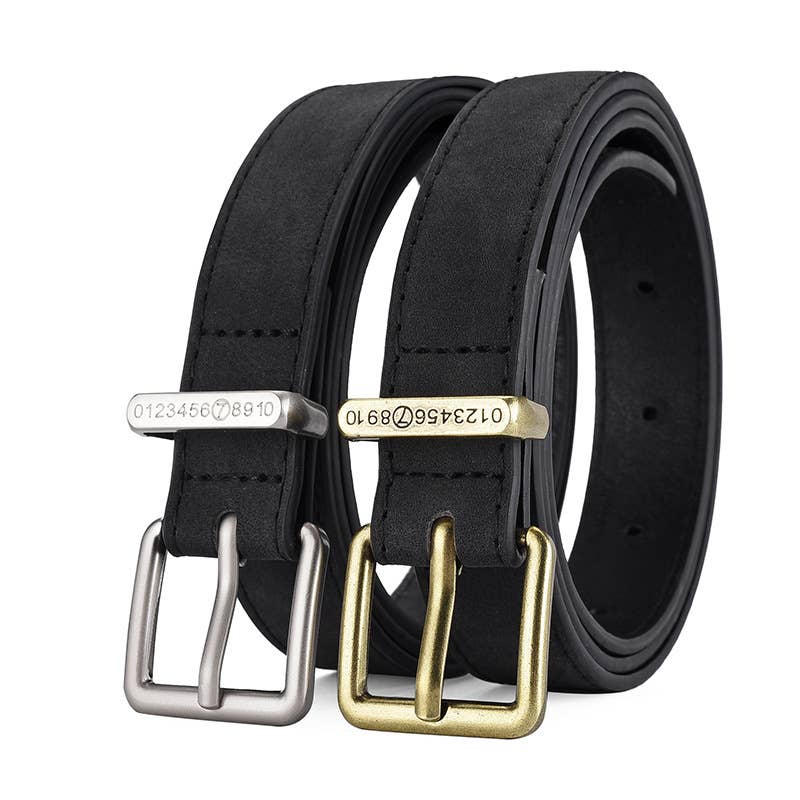 Frosted Needle Buckle Women'S Denim Belt