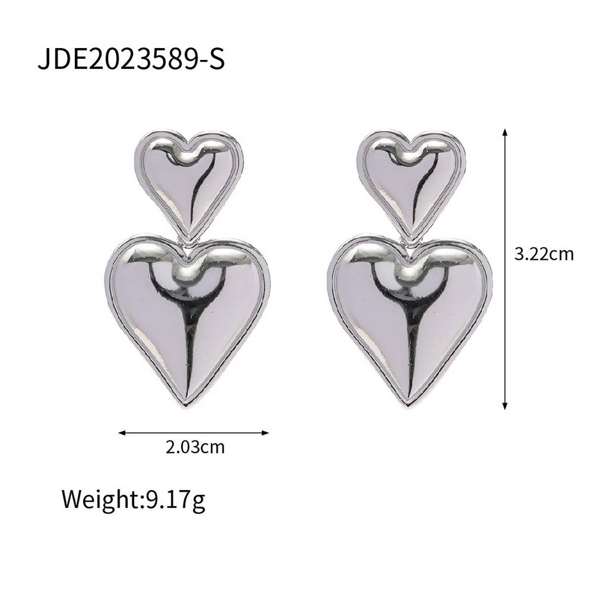 HIGH GRADE LIGHT LUXURY TITANIUM STEEL EARRINGS_CWASC1689