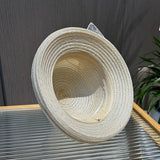 FASHIONABLE CURLED MESH FLOWER BUCKET HAT_CWAH1211