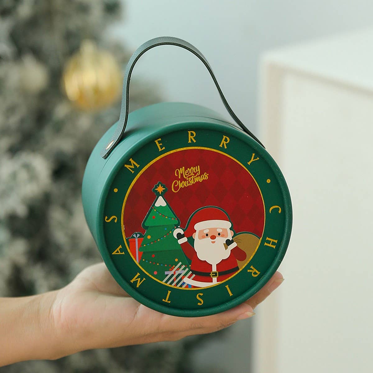 Christmas Apple Gift Box Holiday Pouch_Cwmm10570