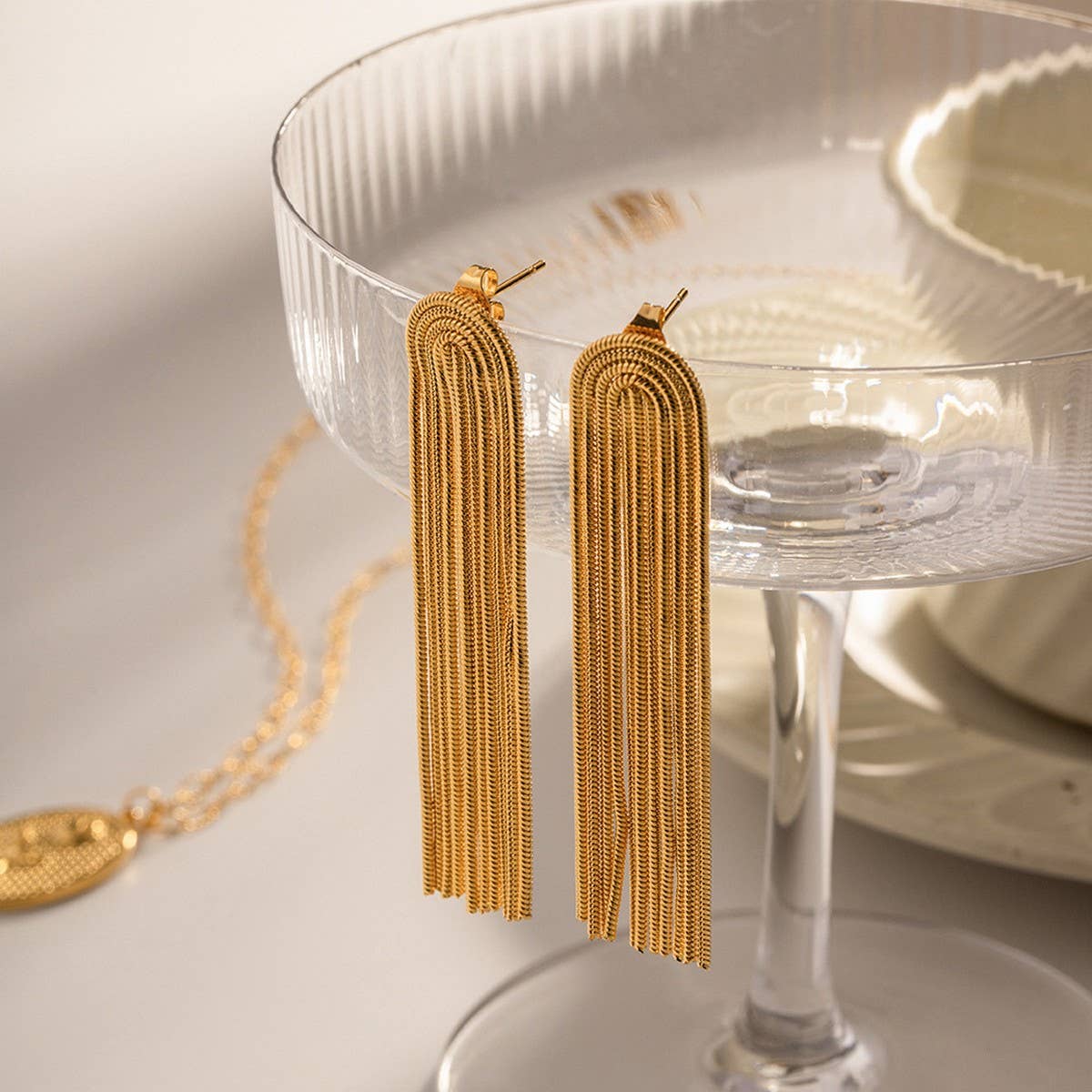 TASSEL FASHIONABLE AND VERSATILE EARRINGS_CWAJE1359