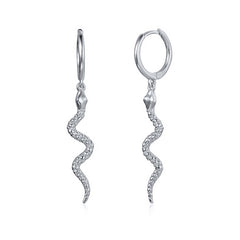 PERSONALIZED EXAGGERATED LONG SNAKE EARRINGS_CWAJE1725