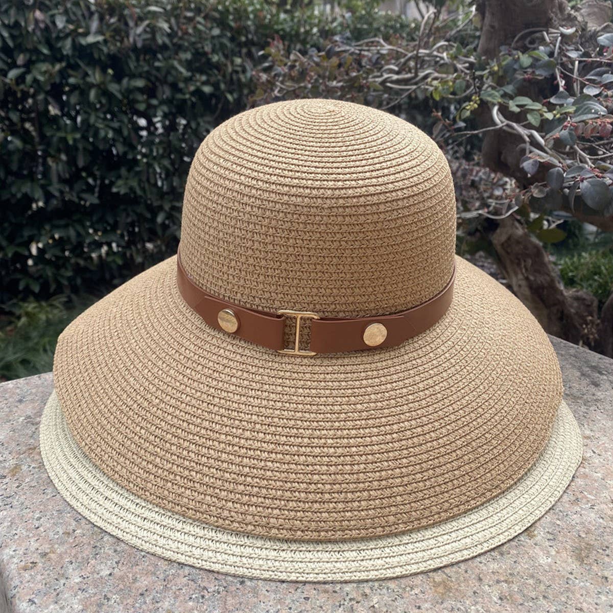 SUMMER SUN STRAW HAT FOR WOMENS BEACHWEAR_CWAH1150