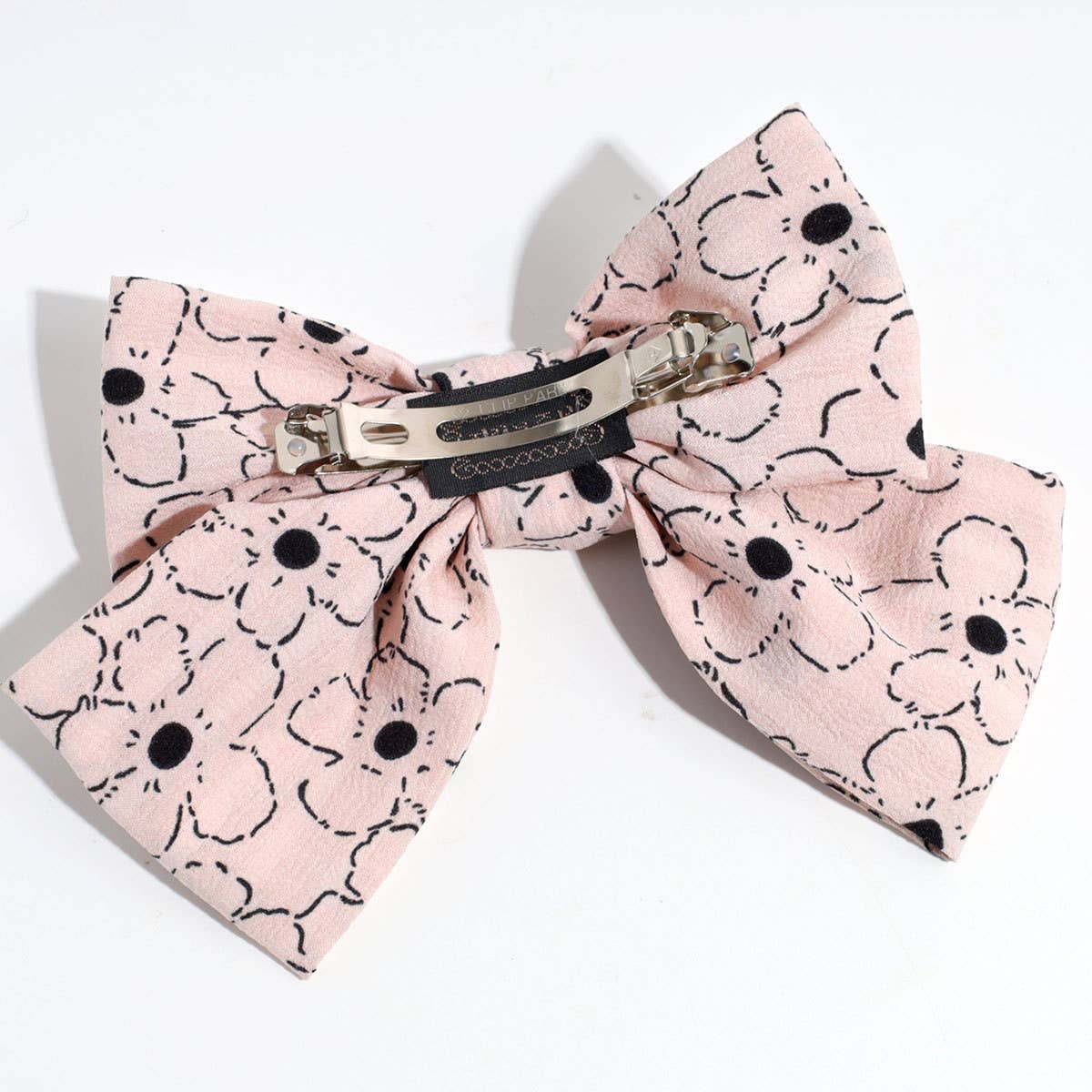 SIMPLE AND ELEGANT FLOWER DOT BOW CLIP_CWAHA2301