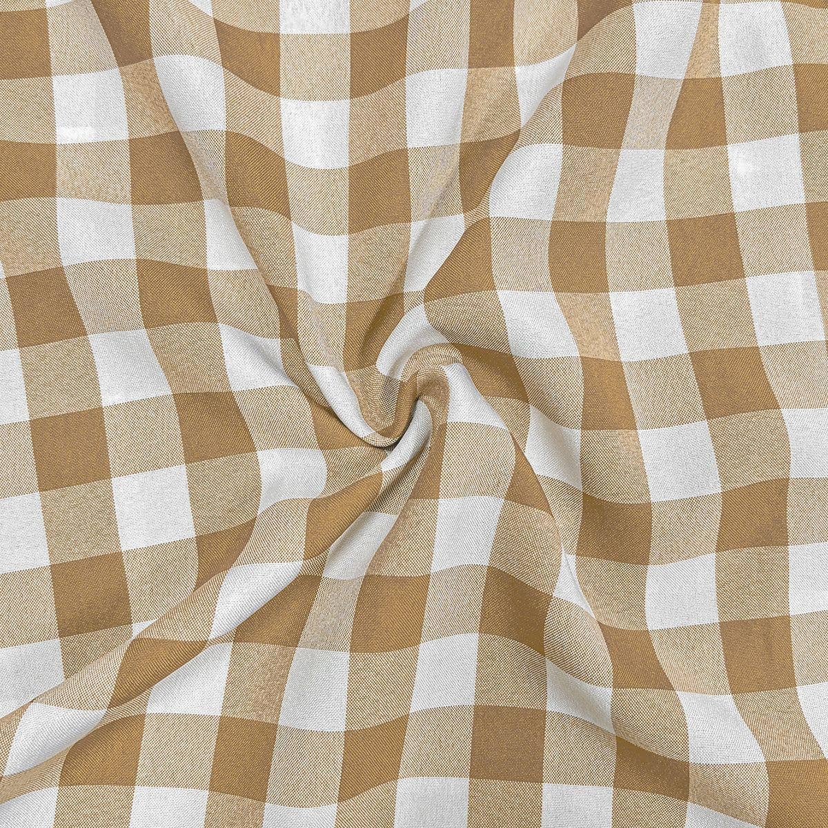 V-Neck Plaid Irregular Dress