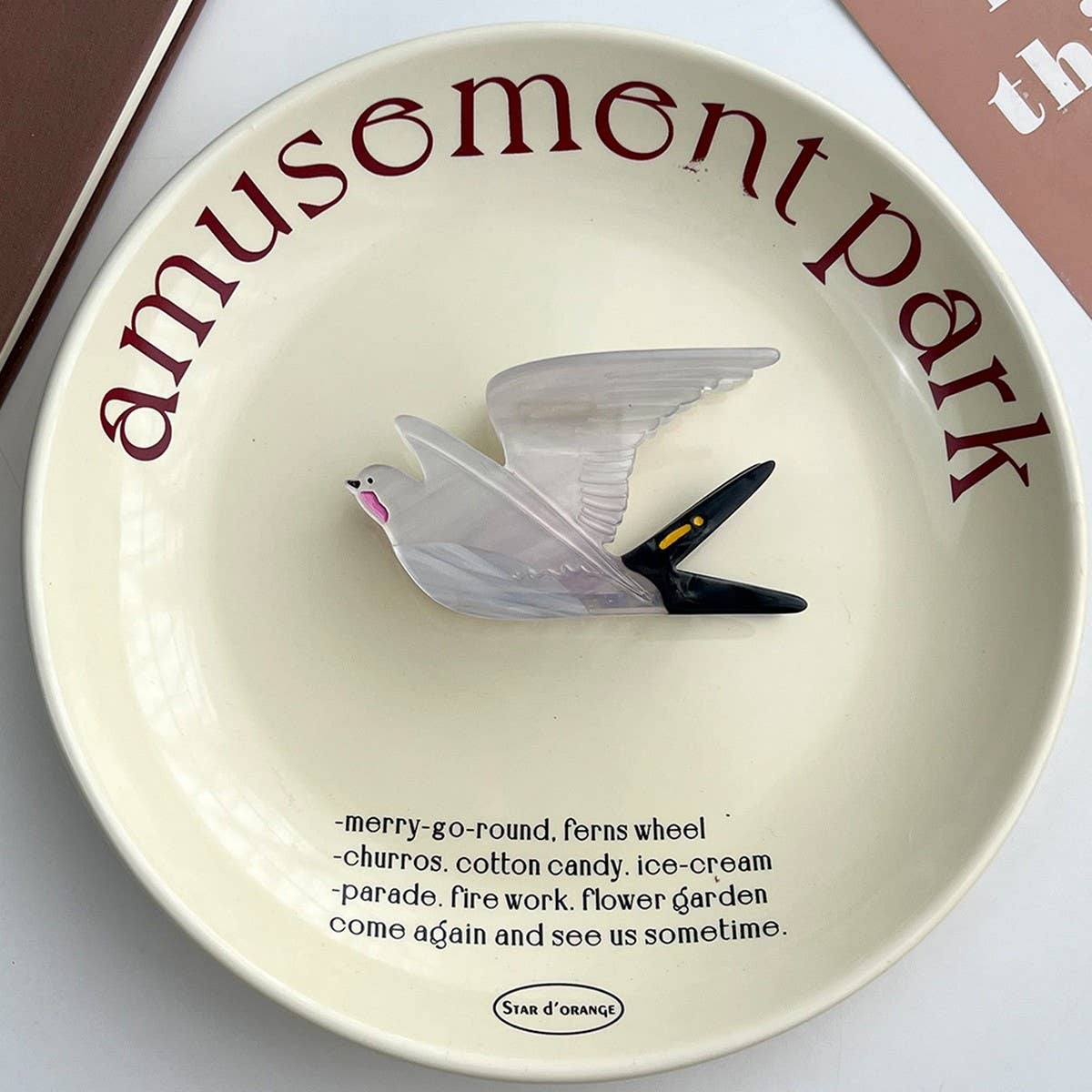 ACETATE CLIP CHIC COLORBLOCK STYLE_CWAHA5827