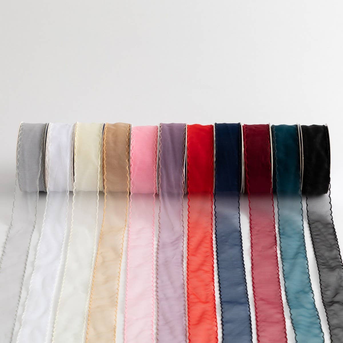 CURVED LACE HANDMADE MATERIALS DIY RIBBON_CWMM5791