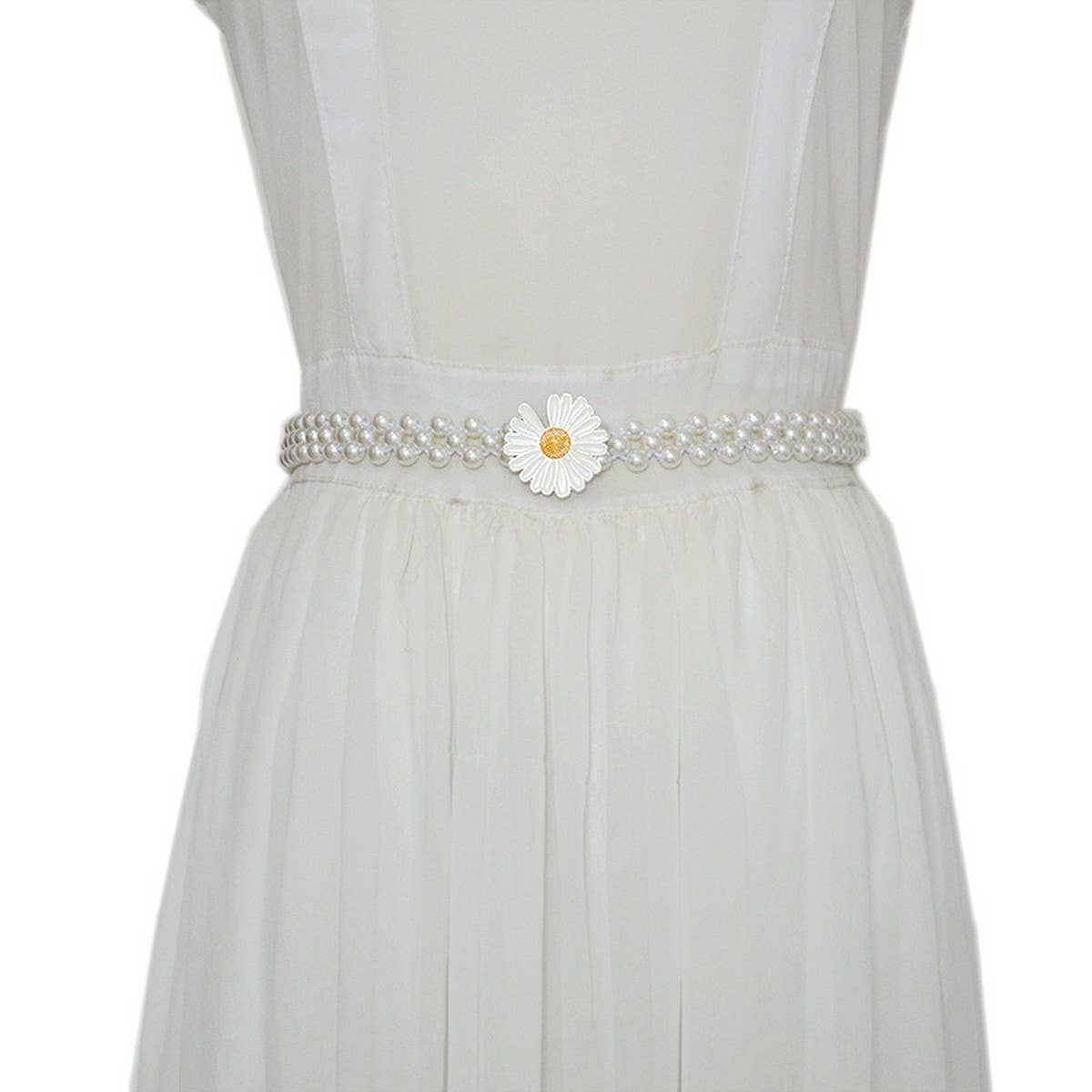 FASHIONABLE ELASTIC DAISY VERSATILE GIRDLE_CWABE0507