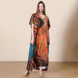 LOOSE FIT COTTON BIKINI BEACH DRESS COVER UP_CWMM6143