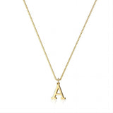 Simple And Fashionable Glossy 26-Letter Necklace