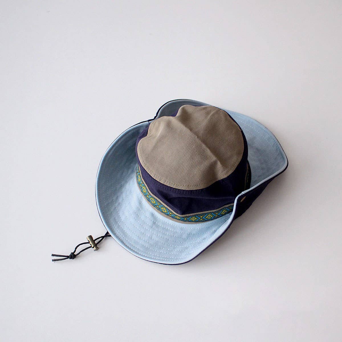 CHILDRENS STYLISH CAMPING BIG BRIM BUCKET HAT_CWAH2873