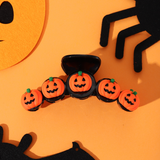 HALLOWEEN PUMPKIN WITCH HAT HAIR CLAW_CWAHA1464