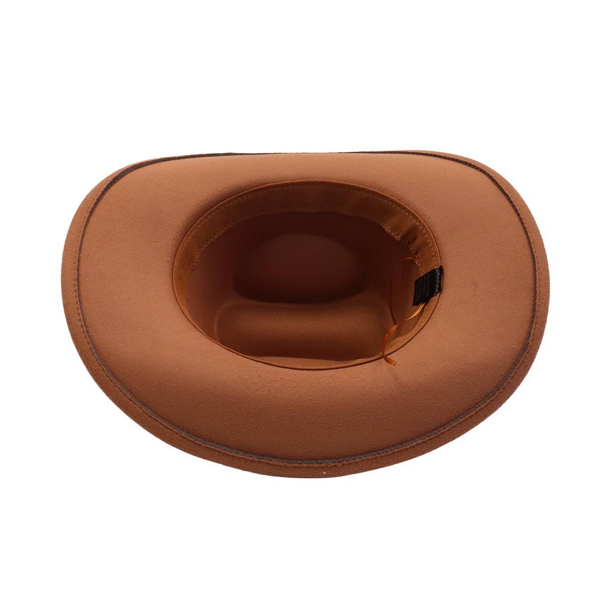 COUPLE S RETRO WOOL FEDORA HAT WESTERN STYLE_CWAH04414