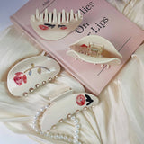 HIGH QUALITY ROSE FLOWER SPLICING HAIR CLIP_CWAHA1345