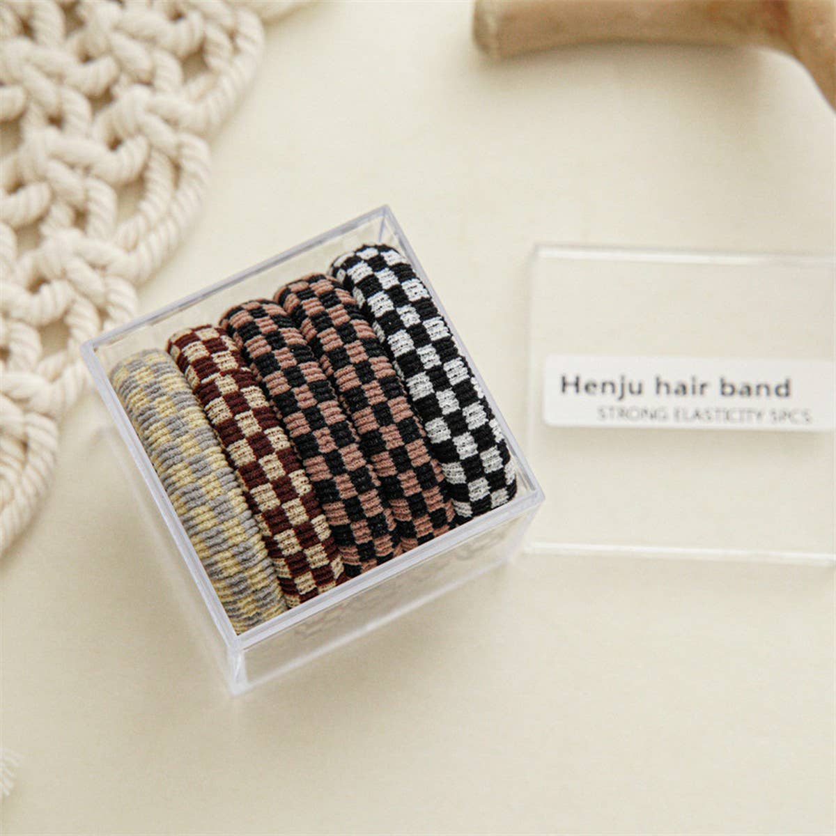 5 PIECE SET OF HIGH ELASTIC HAIR TIES_CWAHA1112