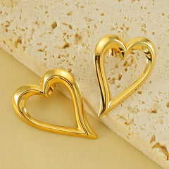 Cwaje1948_Vintage Hollow Love Earrings