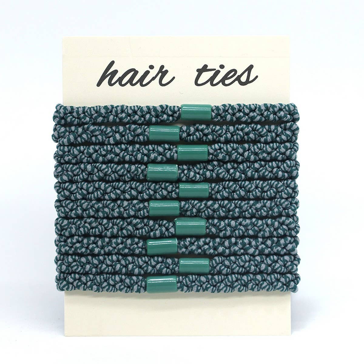 COLORBLOCK WEAVING COMMUTING HAIR SCRUNCHIES_CWAHA2719