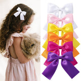CANDY COLOR CHILDRENS BOW HAIR CLIP_CWAHA2342