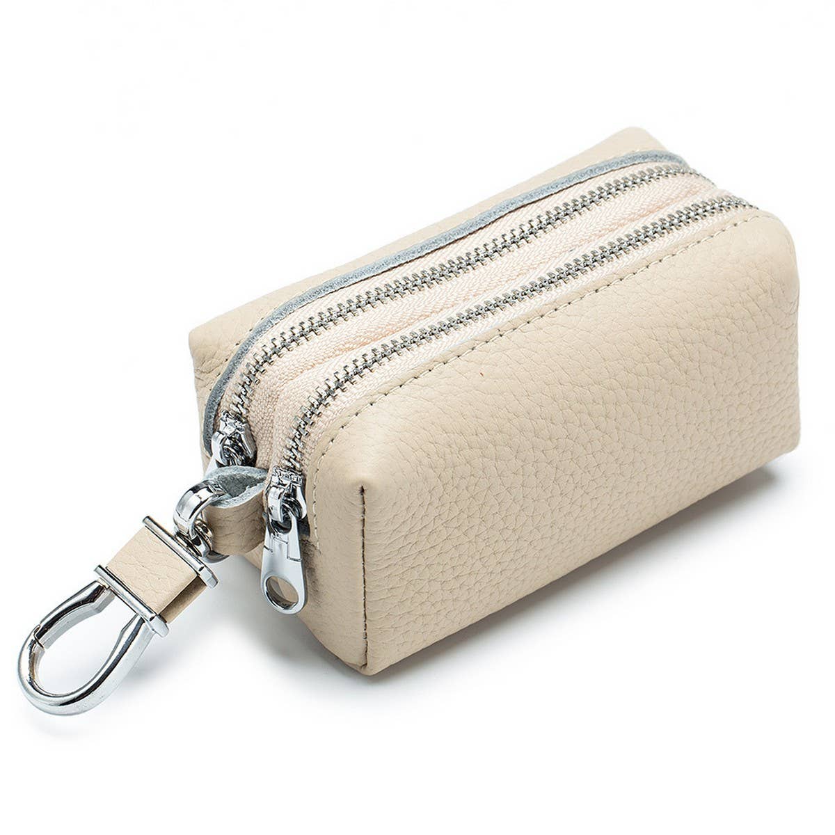 Unisex Leather Key And Coin Bag_Cuab00375