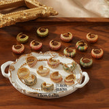 PERSONALIZED COLORFUL STRIPED OIL DROP EARRINGS_CWMM3608