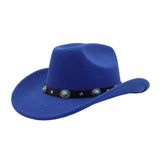 COUPLE S POLYESTER COWBOY JAZZ HAT ETHNIC STYLE_CWAH04384