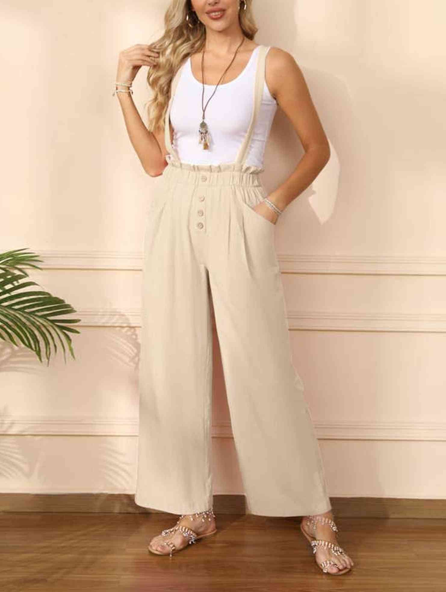 COTTON STRAIGHT ADJUSTABLE OVERALLS_CWSJS0714