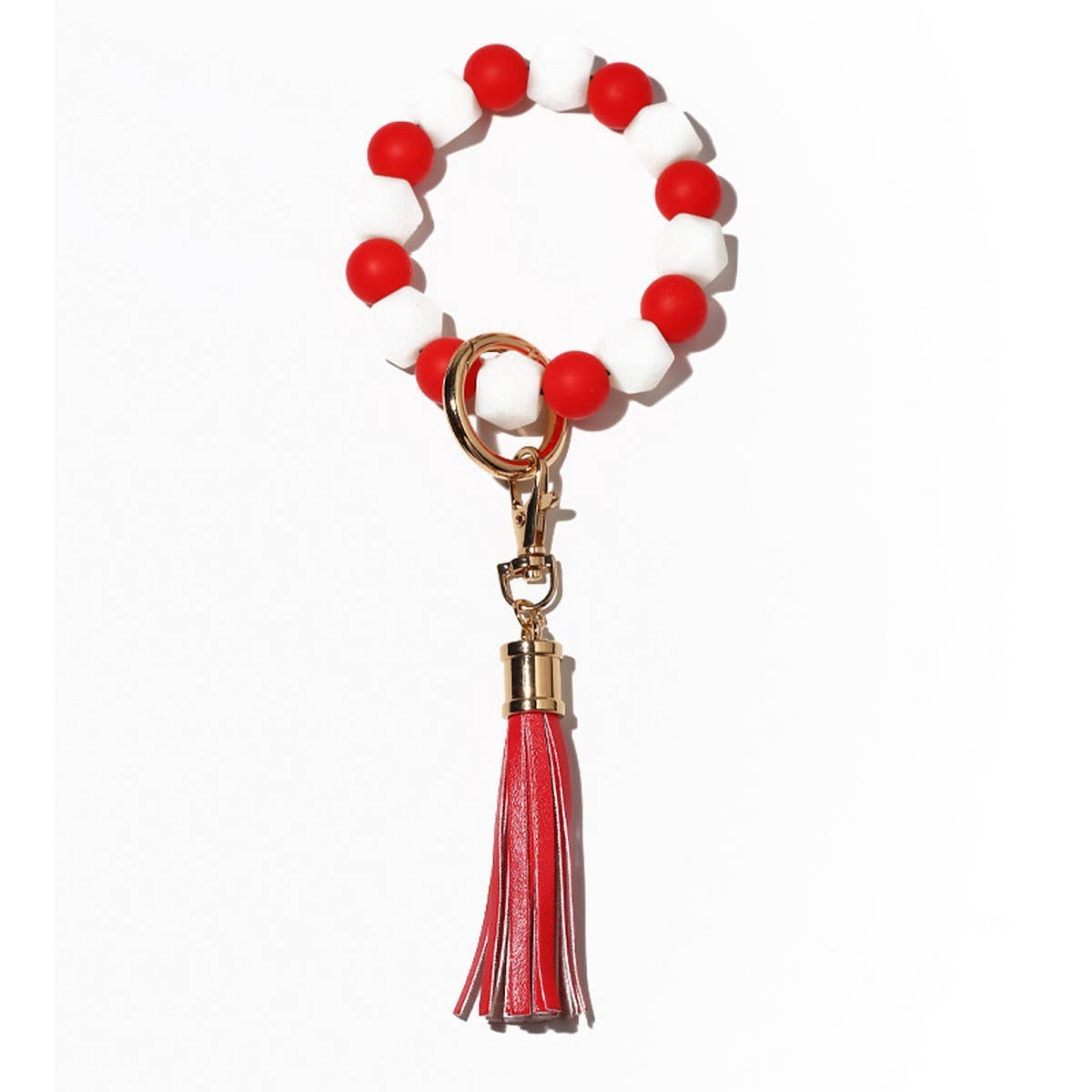 GLOWINTHEDARK HALLOWEEN KEYCHAIN SILICONE BRACELET_CWAB5098