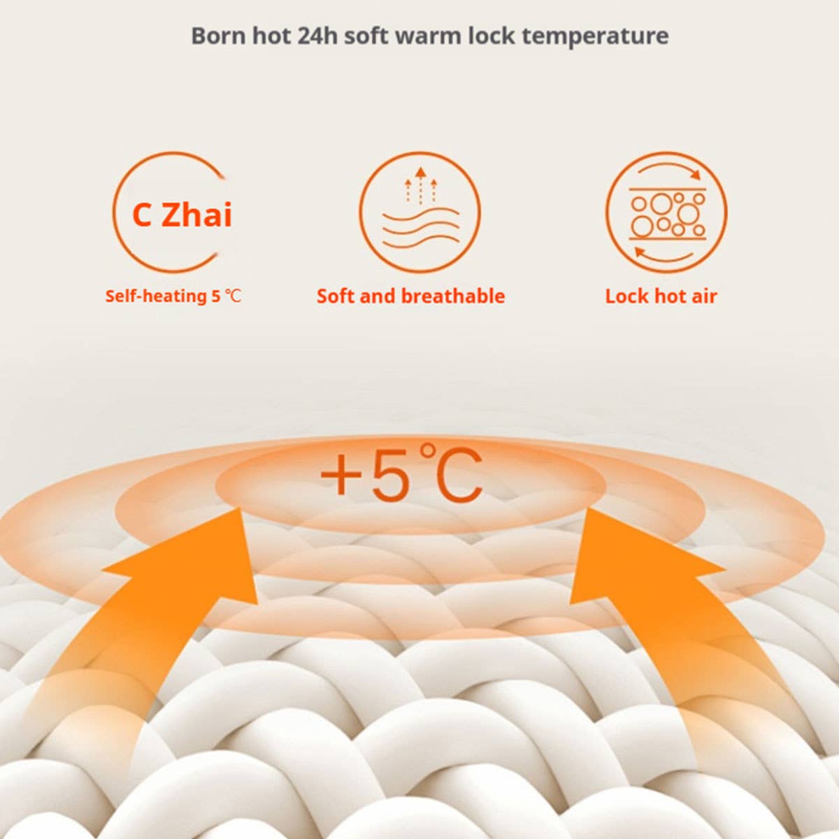 THERMAL FLEECE LINED CREW SOCKS FOR WOMEN WINTER_CWMS0282