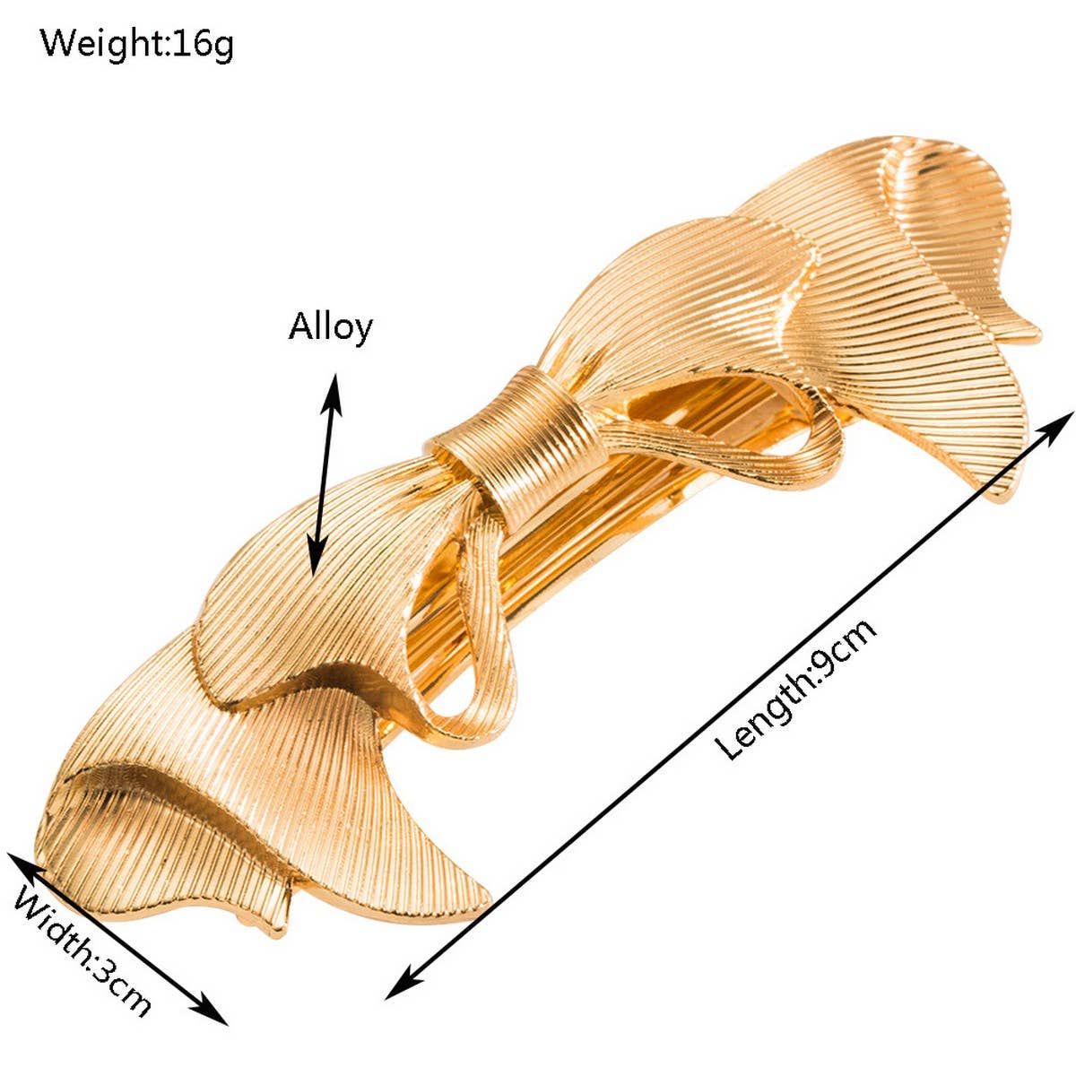 ELEGANT TWIST BOW SPRING ELASTIC PONYTAIL HAIR TIE_CWAHA6210