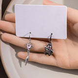 HALLOWEEN FUNNY LITTLE GHOST PEARL EARRINGS_CWAJE1839