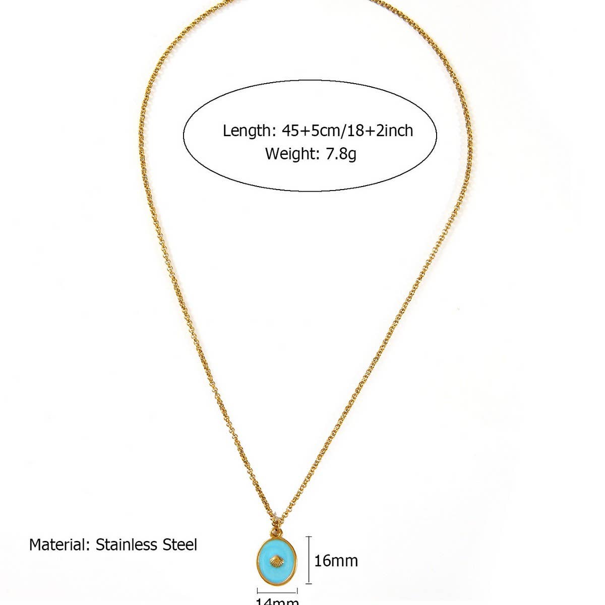 OCEAN SHELL NECKLACE WITH STARFISH SHRIMP_CWMM8856