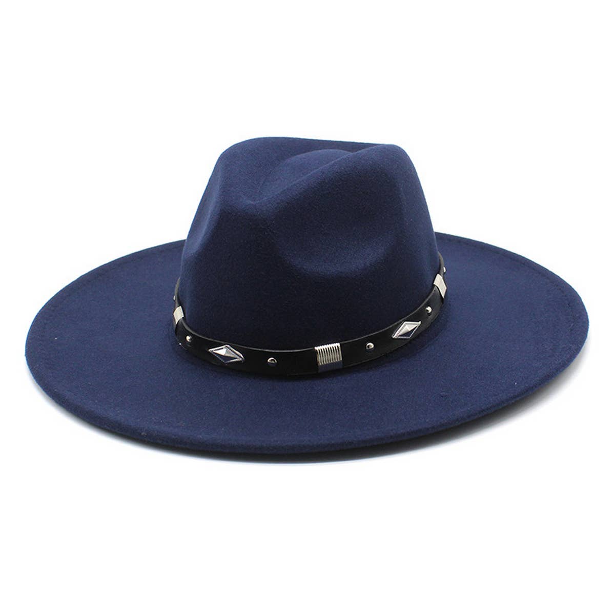 Women Fashion Casual Big Felt Hat Jazz Hat_Cwah0843