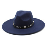 Women Fashion Casual Big Felt Hat Jazz Hat_Cwah0843