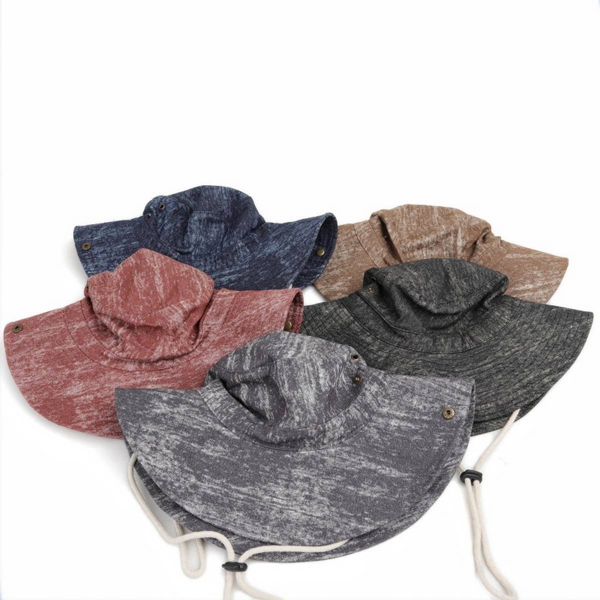 OUTDOOR DRAWSTRING BUCKET HAT_CWAH1548