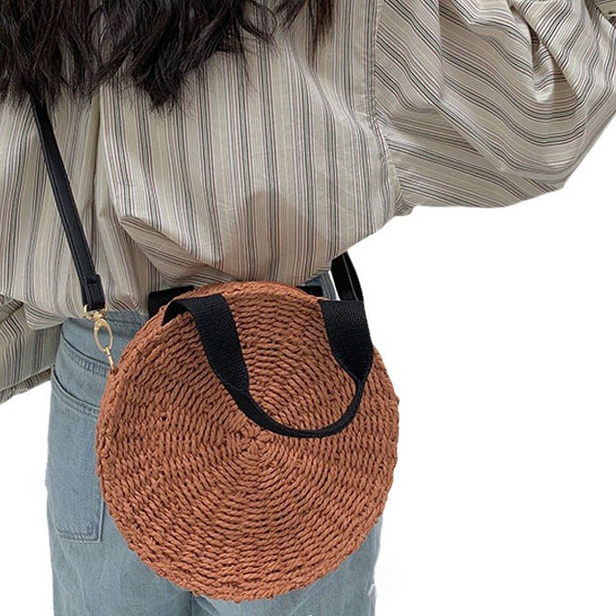 ROUND CROSSBODY BEACH STRAW BAG_CWAB1875