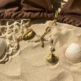 BIKINI STAINLESS STEEL PEARL SHELL PENDANT_CWMM4680