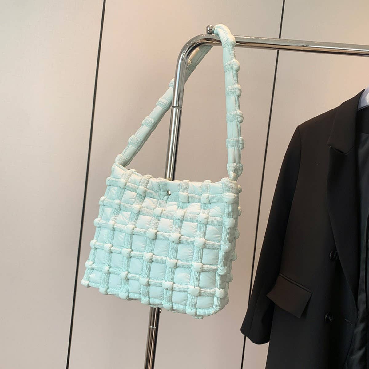 QUILTED CLOUD BAG WOMEN SHOULDER PURSE_CUAB00494