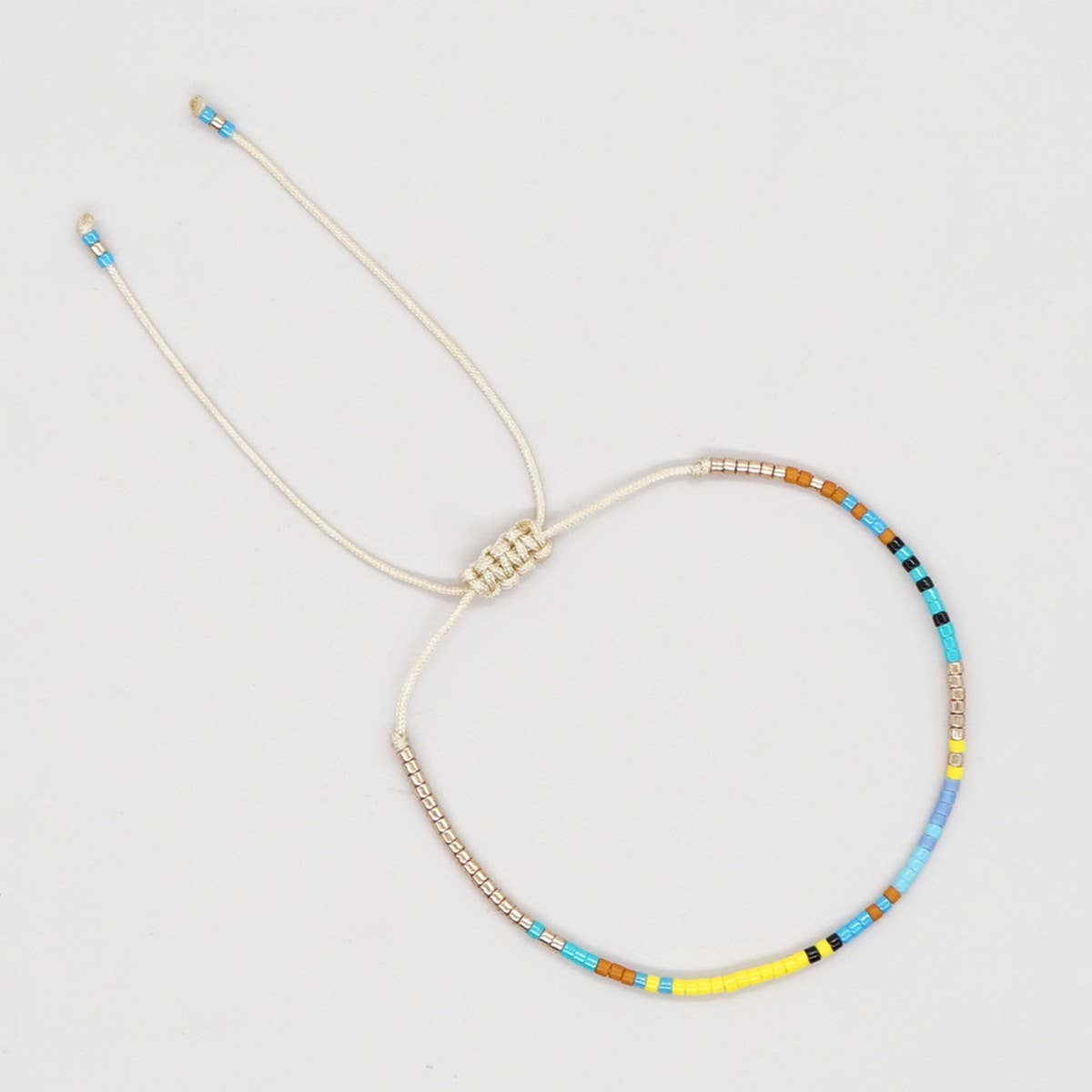 SIMPLE ULTRA FINE RICE BEADS WOMENS BRACELET_CWMM3881