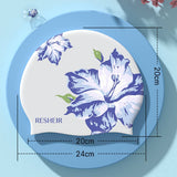 Xl Printed Silicone Swim Cap For Long Hair Women_Cwmm6705