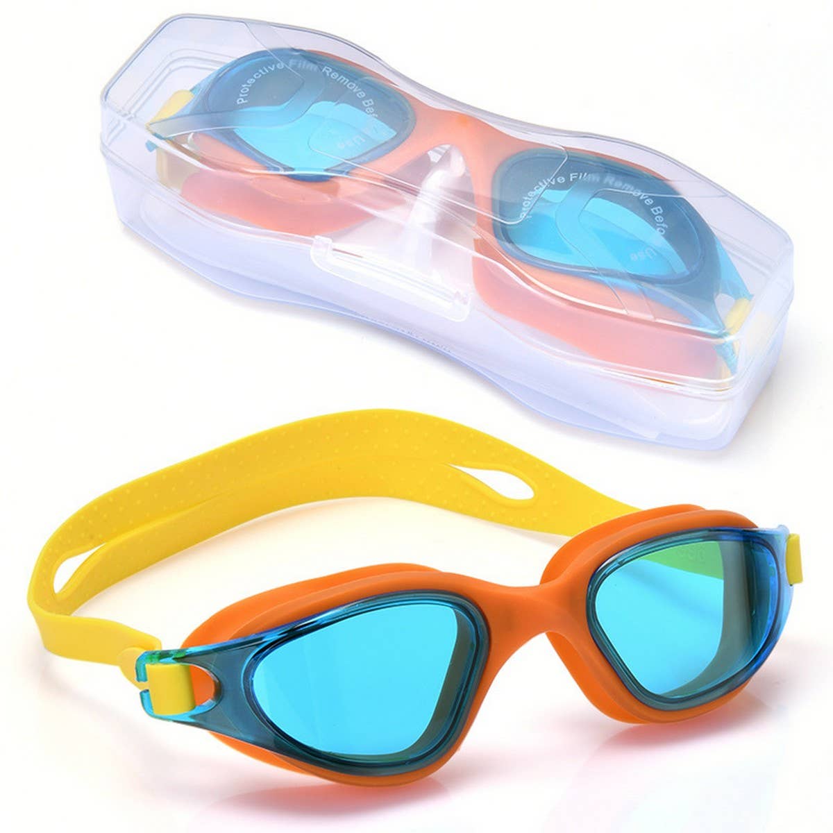 ADULT SWIM GOGGLES PRO ANTI FOG MIRROR SILICONE_CWASG1041