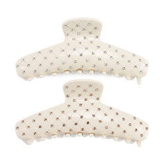 MESH RHINESTONE HAIR CLAW LARGE SHARK CLIP_CWAHA4330