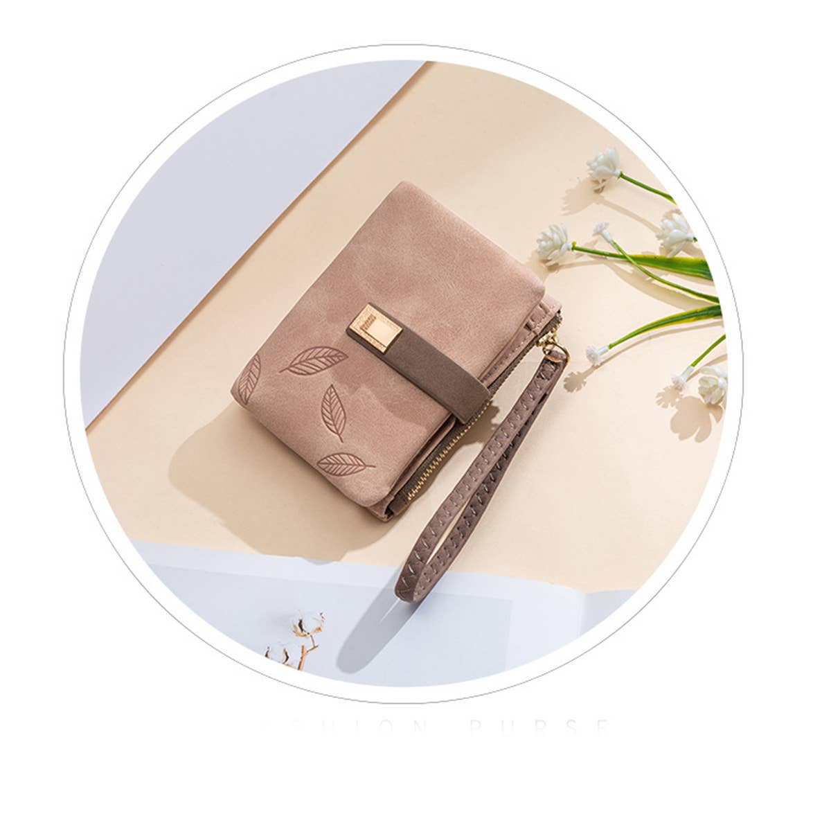 Korean Style Cute Solid Color Mini Coin Wallet_Cwab06236