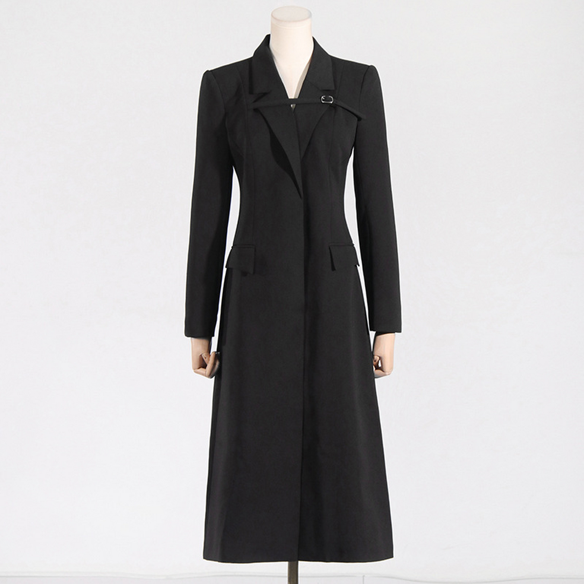 NICHE DESIGN SLIM TRENCH COAT ELEGANT CHIC_CWOCO1257