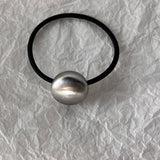 GOLD METAL THREE DIMENSIONAL LOVE HAIR TIE_CWAHA0627