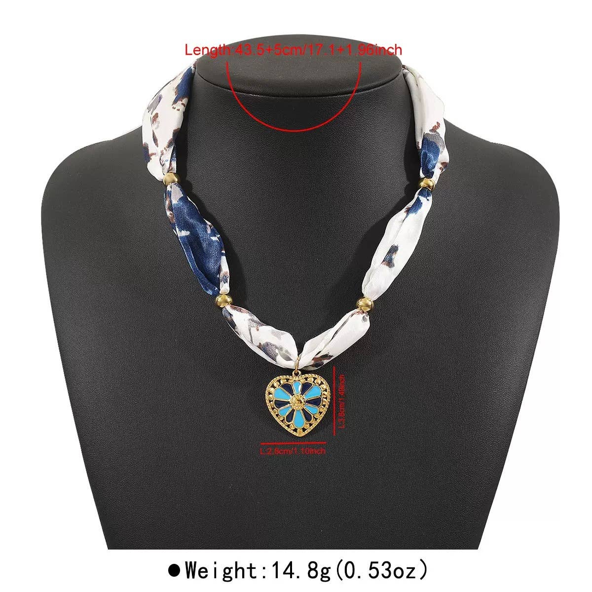 Gold Plated Stainless Steel Seashell Necklace_Cwaje05614