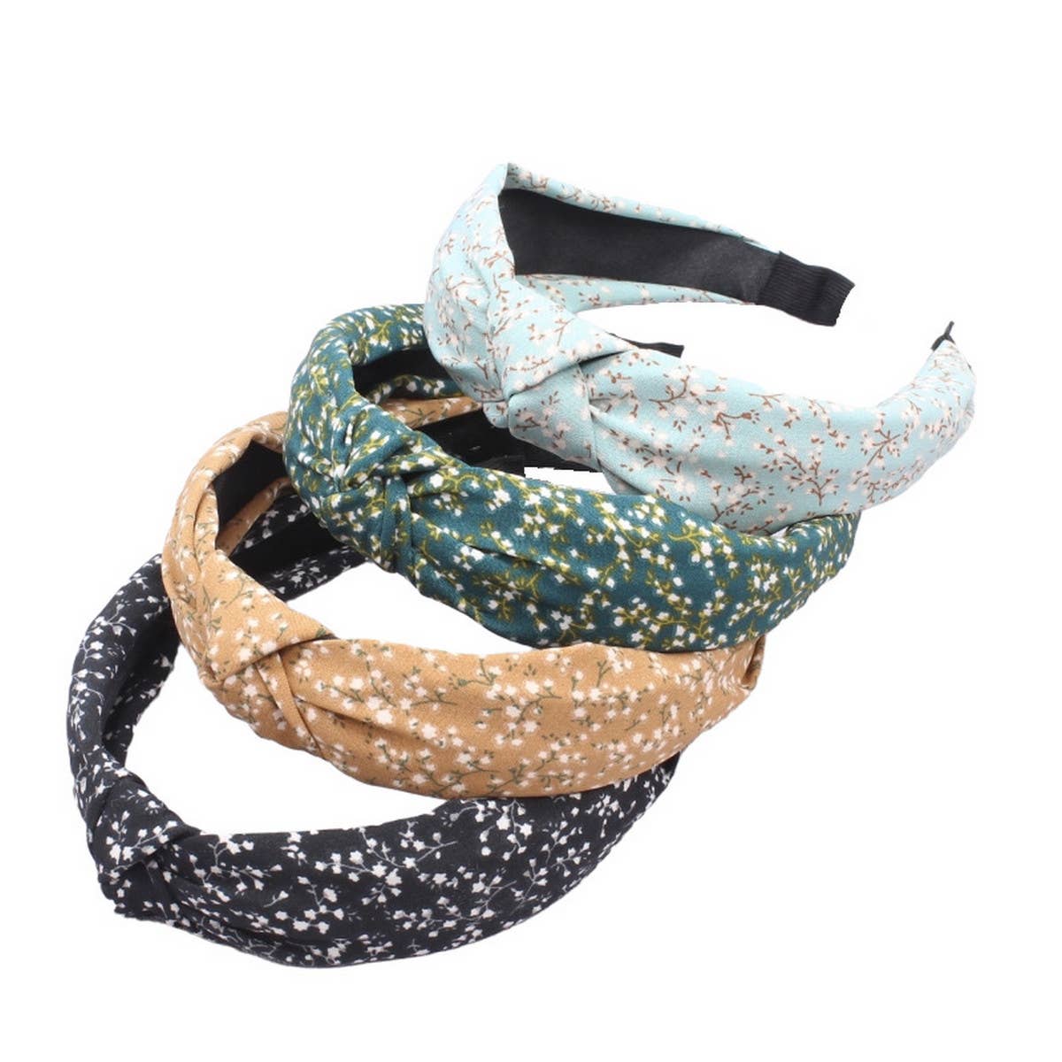 SIMPLE PRINT NEW CROSS KNOT HEADBAND_CWAHA1671