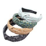 SIMPLE PRINT NEW CROSS KNOT HEADBAND_CWAHA1671