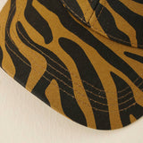 Zebra Print Baseball Hat Summer Sun Hat Cwah1401